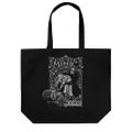 Frieren: Beyond Journey's End - Frieren & Fern Mimic Escape Large Tote Bag (Black) thumbnail 1