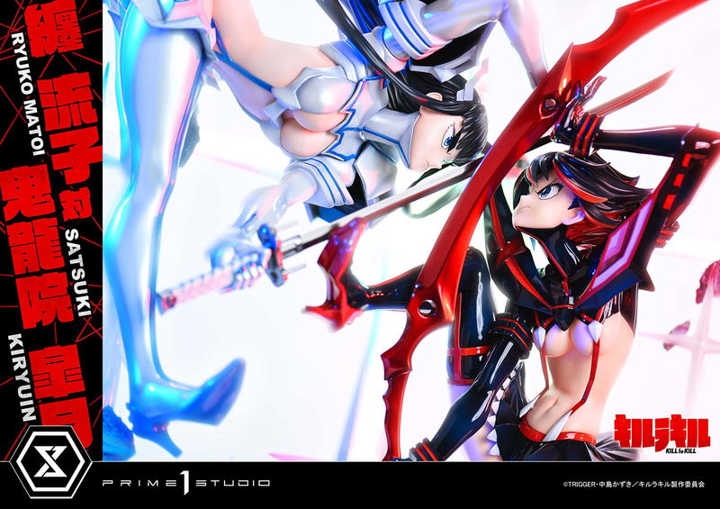 Ultimate Premium Masterline Kill la Kill 1/4 Scale Statue: Matoi Ryuko vs Kiryuin Satsuki image 22