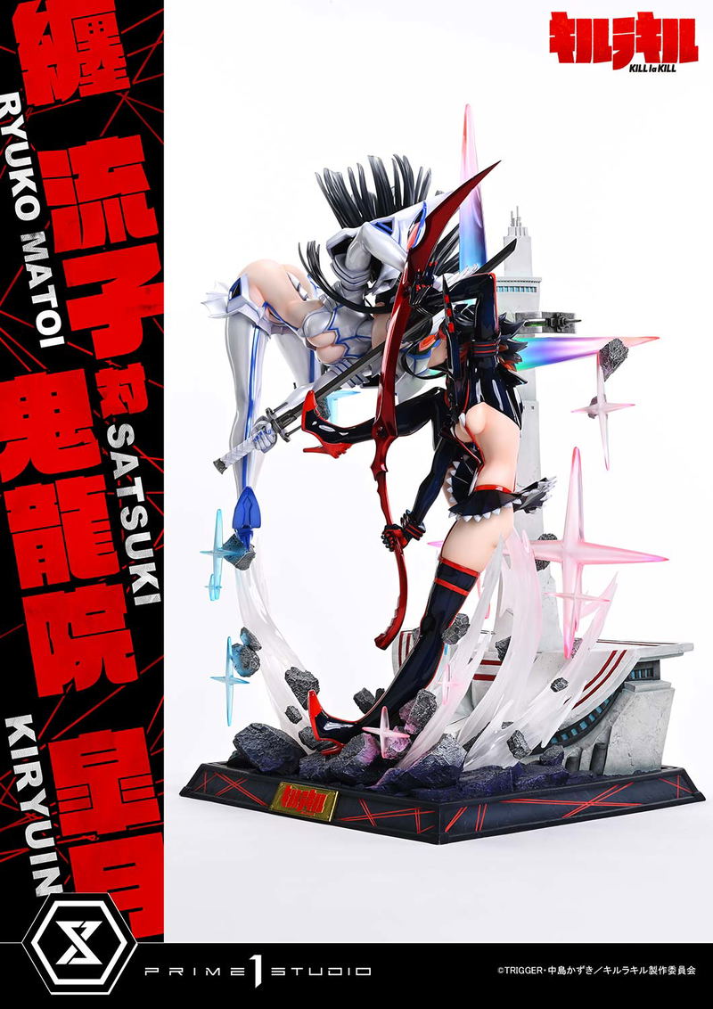 Ultimate Premium Masterline Kill la Kill 1/4 Scale Statue: Matoi Ryuko vs Kiryuin Satsuki image 3