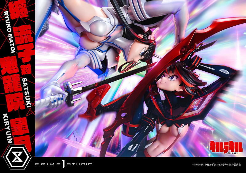 Ultimate Premium Masterline Kill la Kill 1/4 Scale Statue: Matoi Ryuko vs Kiryuin Satsuki image 39