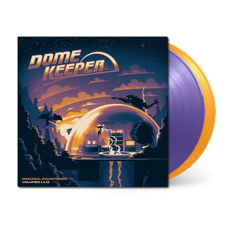 Dome Keeper Vol. 1 & 2 Original Soundtrack (Purple & Orange Vinyl) image 2
