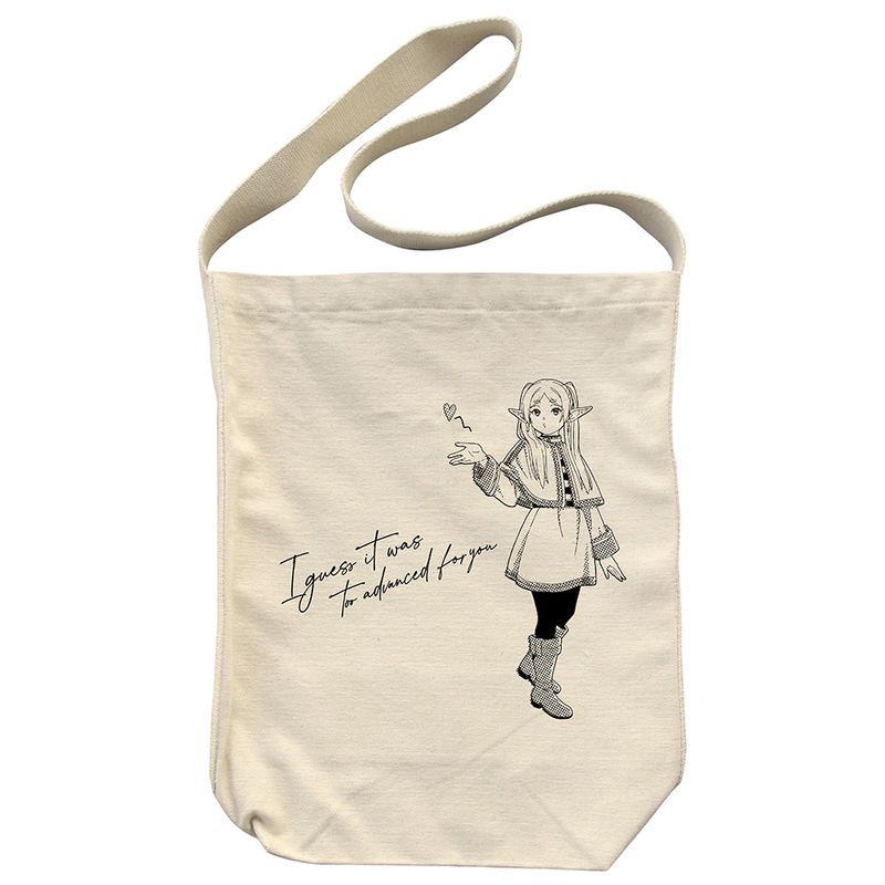 Frieren: Beyond Journey's End - Frieren's Seduction Shoulder Tote Bag (Natural) image 1