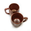Frieren: Beyond Journey's End - Frieren's Thrown Kiss Barrel-shaped Wooden Mug thumbnail 5