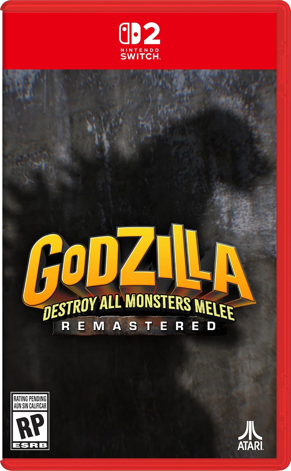 Godzilla: Destroy All Monsters Melee Remastered Game Cart for