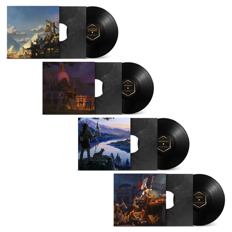 Sid Meier's Civilization VII Original Soundtrack [Deluxe X4LP Boxset] (Black Vinyl) image 3