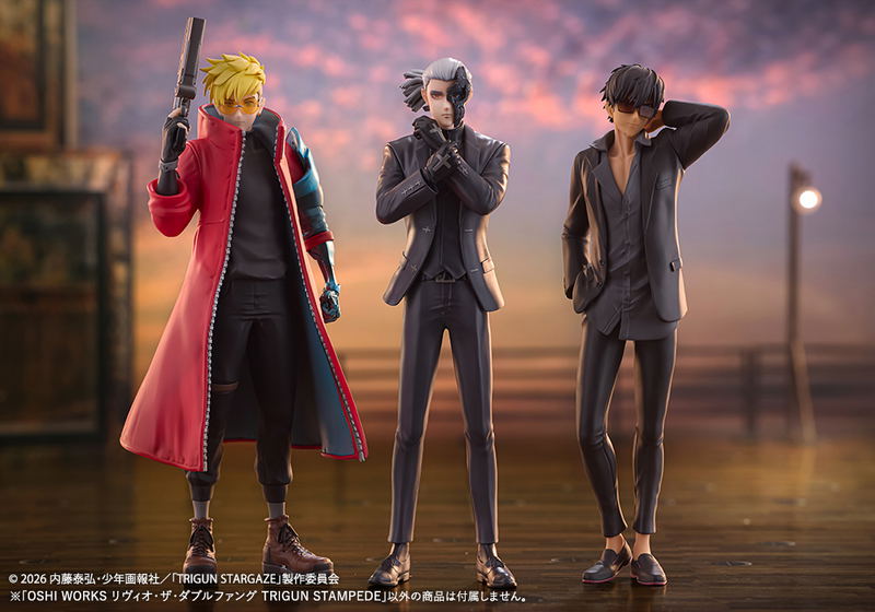 Trigun Stargaze 1/8 Scale Pre-Painted Figure: Oshi Works Livio the Double Fang Trigun Stampede image 12