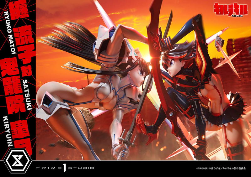 Ultimate Premium Masterline Kill la Kill 1/4 Scale Statue: Matoi Ryuko vs Kiryuin Satsuki image 45