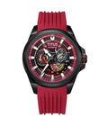 Solvil Et Titus x Evangelion [Eva-02] Limited Edition Multi-function Automatic Silicone Watch W06-03426-002 thumbnail 1