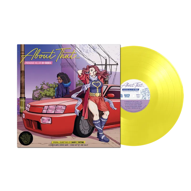About That... Paradise Killer B-Sides (Lemon Vinyl) image 1