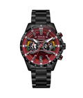Solvil Et Titus x Evangelion [Eva-02] Limited Edition Chronograph Quartz Stainless Steel Watch W06-03427-002 thumbnail 1