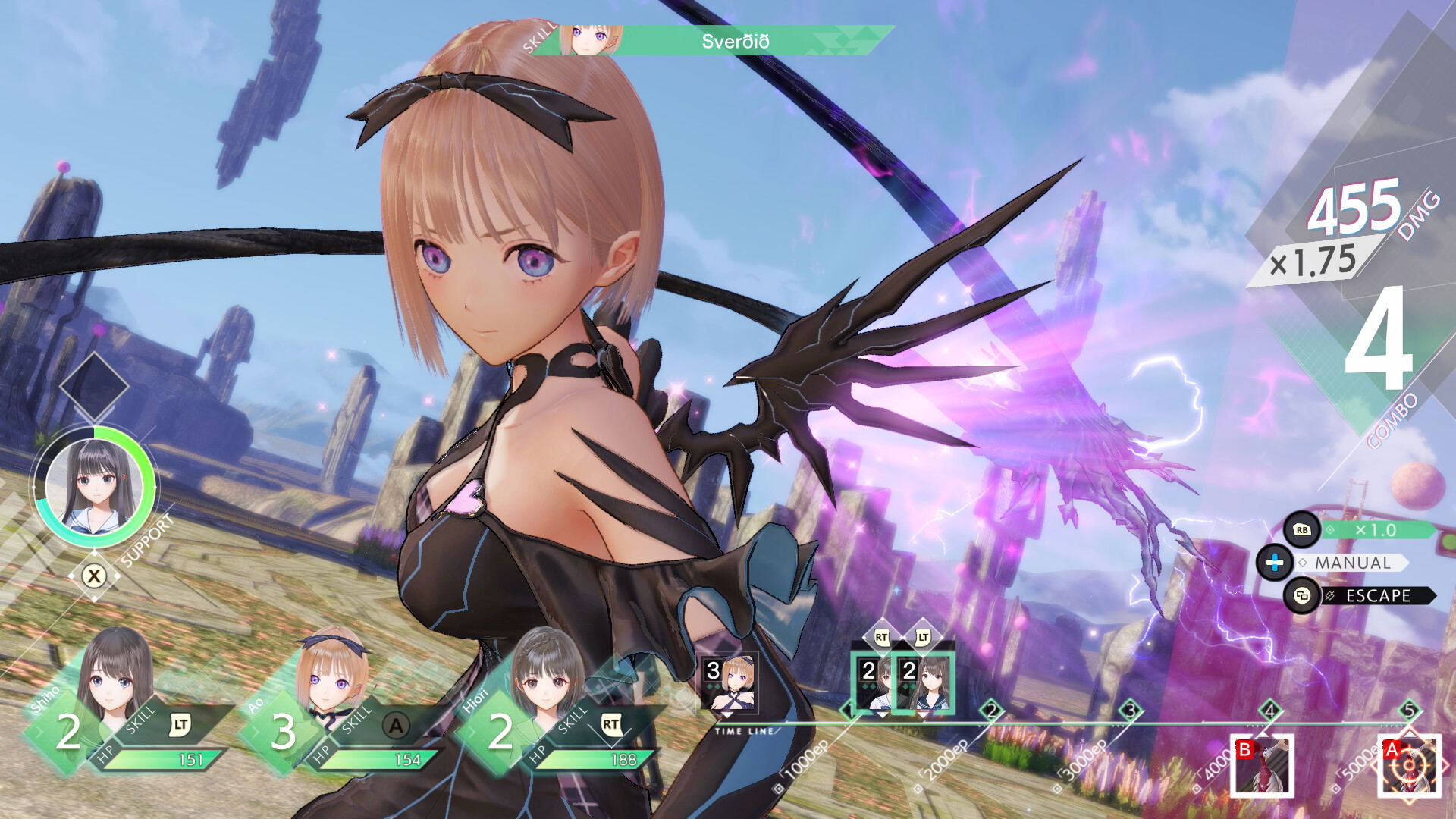Blue Reflection Quartet STEAM digital 対応 Windows