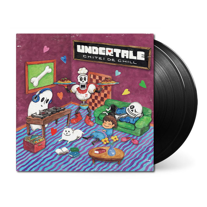 Undertale: Chitei De Chill Vinyl LP (Black Vinyl) image 1