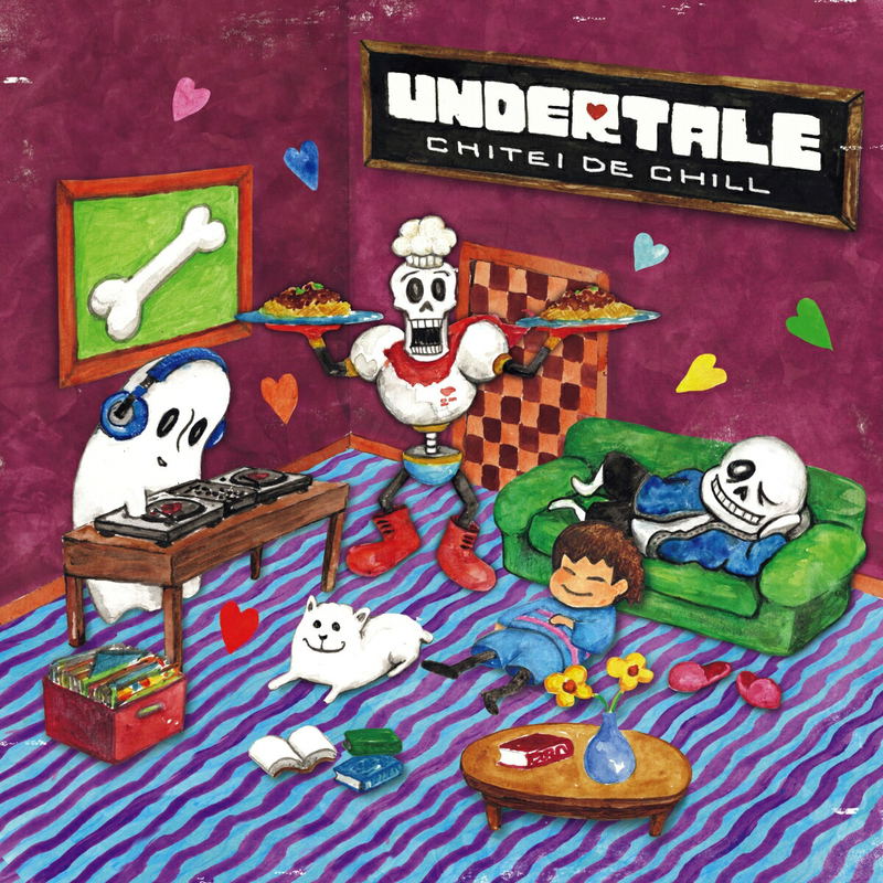 Undertale: Chitei De Chill Vinyl LP (Black Vinyl) image 3