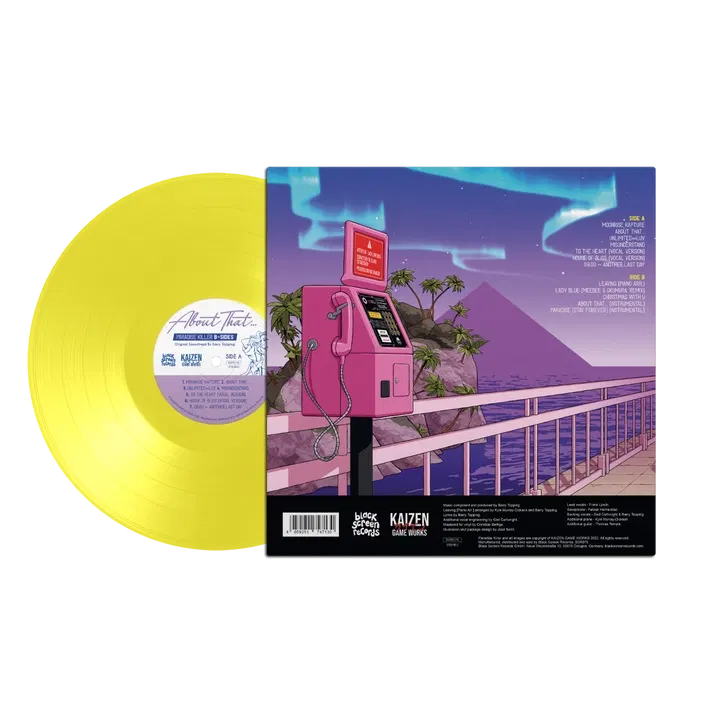 About That... Paradise Killer B-Sides (Lemon Vinyl) image 3
