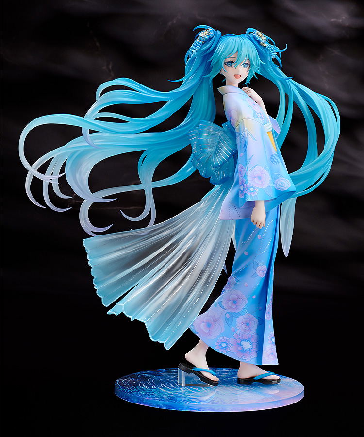 Character Vocal Series 01 Hatsune Miku 1/7 Scale Pre-Painted Figure: Hatsune Miku Music & Fire Works Ver. image 2