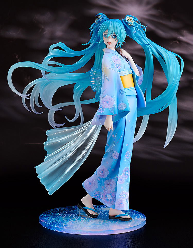 Character Vocal Series 01 Hatsune Miku 1/7 Scale Pre-Painted Figure: Hatsune Miku Music & Fire Works Ver. image 4