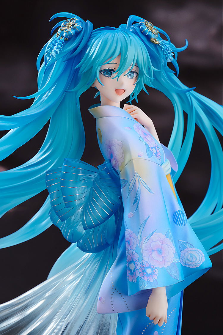 Character Vocal Series 01 Hatsune Miku 1/7 Scale Pre-Painted Figure: Hatsune Miku Music & Fire Works Ver. image 5
