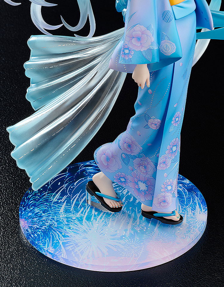 Character Vocal Series 01 Hatsune Miku 1/7 Scale Pre-Painted Figure: Hatsune Miku Music & Fire Works Ver. image 6