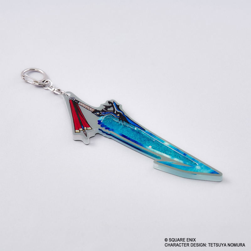 Final Fantasy X Glitter Key Chain Fraternity image 2