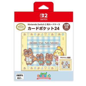 Nintendo Switch 2 Card Pocket 24 (Animal Crossing: New Horizons - A Carefree Life)