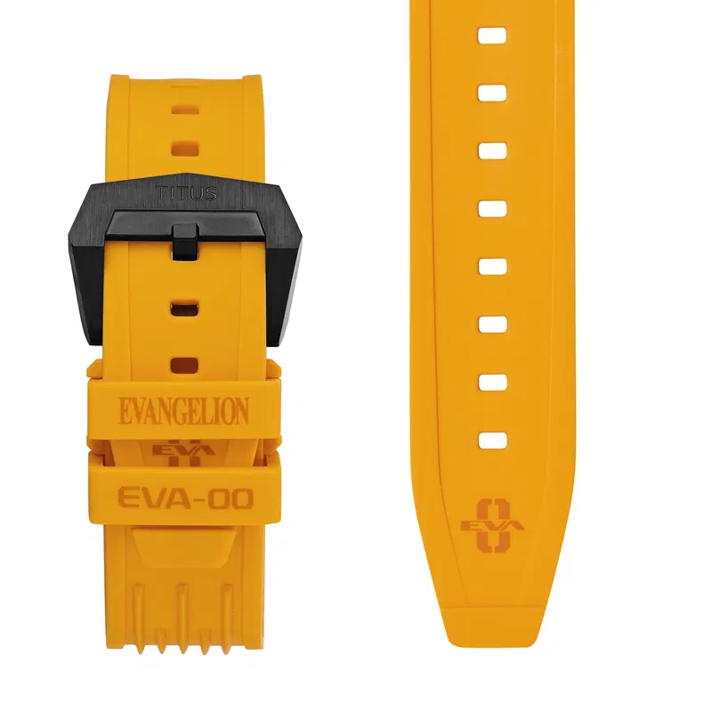 Solvil Et Titus x Evangelion [Eva-00] Limited Edition Multi-function Automatic Silicone Watch W06-03426-003 image 4
