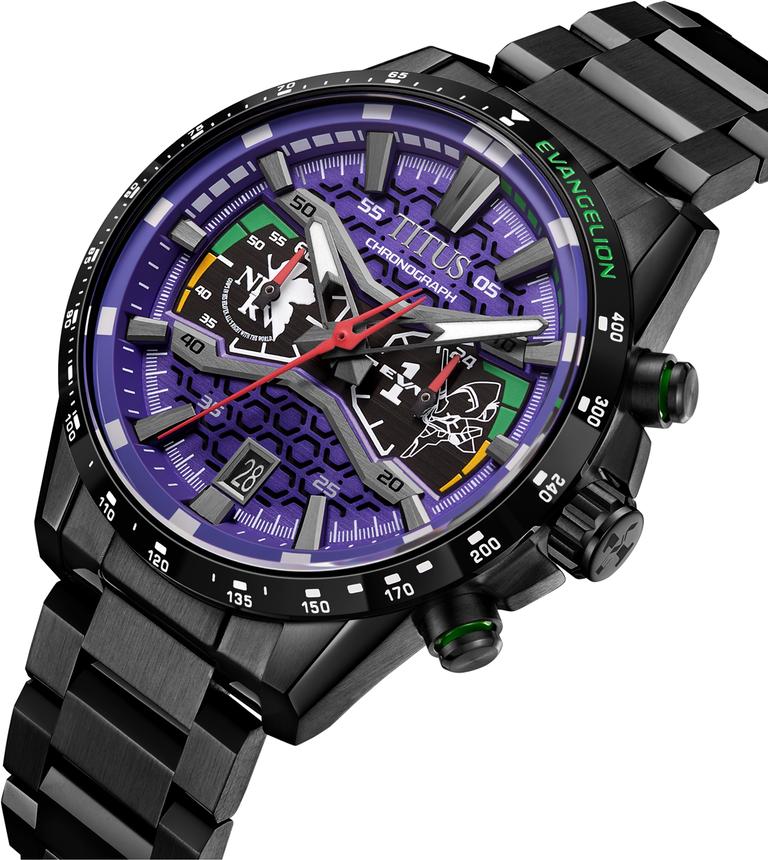 Solvil Et Titus x Evangelion Eva-01 Limited Edition Chronograph