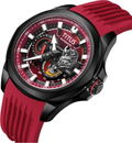 Solvil Et Titus x Evangelion [Eva-02] Limited Edition Multi-function Automatic Silicone Watch W06-03426-002 thumbnail 2