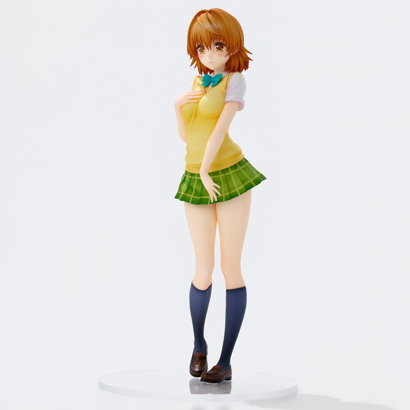 To Love-Ru Darkness Pre-Painted Figure: School Uniform Series Yuusaki Riko image 2