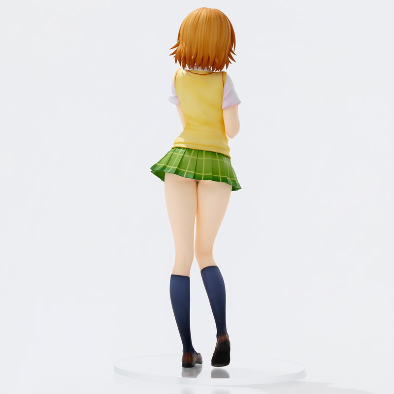 To Love-Ru Darkness Pre-Painted Figure: School Uniform Series Yuusaki Riko image 3