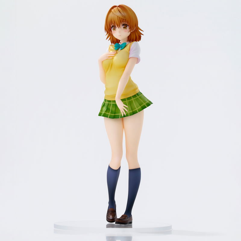 To Love-Ru Darkness Pre-Painted Figure: School Uniform Series Yuusaki Riko image 6