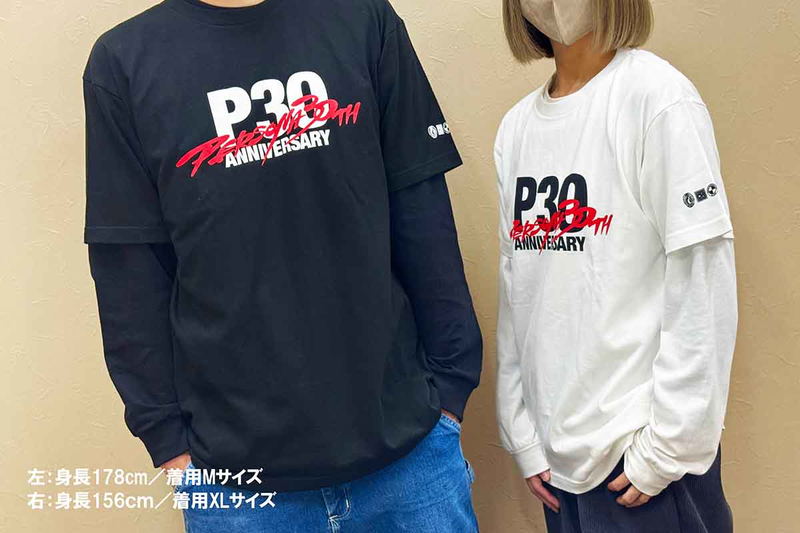 Persona 30th Anniversary Logo T-Shirt (Black | Size XL) image 4