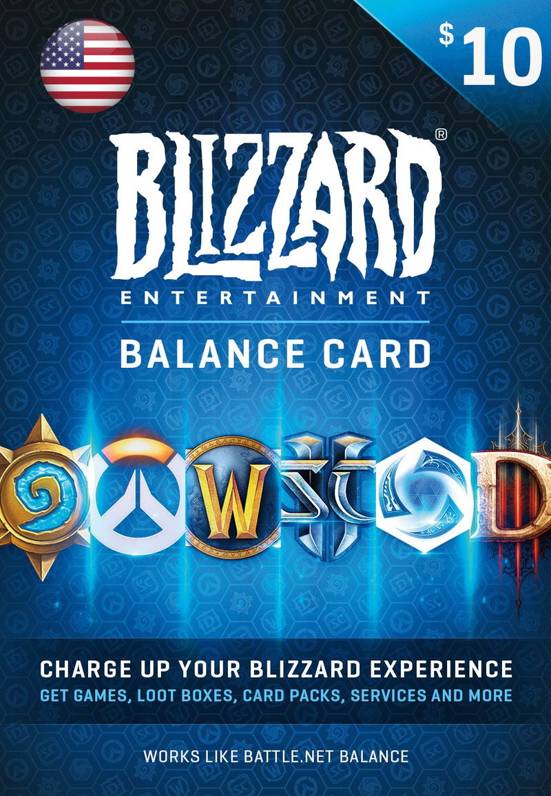 บัตรของขวัญ Blizzard (USD 10) | บัญชี USบัตรของขวัญ BATTLENET USD 10บัตรเกม Battlenet (USD 10)บัตรของขวัญ Battlenet $10บัตรเกม Battlenet USD 10บัตรของขวัญ Battle.net (USD 10)Blizzard <span class="ext ext_digital">digital</span> image 1