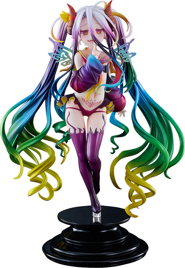 No Game No Life 1/7 Scale Pre-Painted Figure: Black Shiro