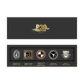 Persona 30th Anniversary School Emblem Pin Badge Set thumbnail 1