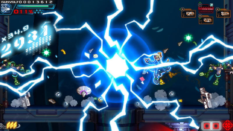 Azure Striker Gunvolt Trilogy Enhanced [Limited Edition] (Multi-Language) <span class="ext" style="background-color: #00e206; color: #FFFFFF;">Game Cart</span> image 5