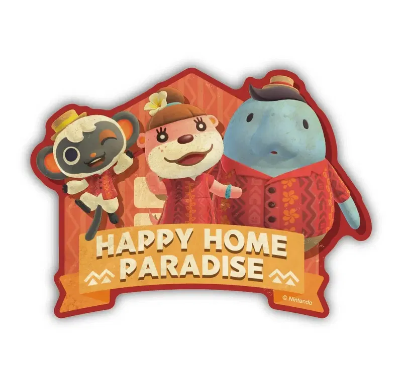 Animal Crossing: New Horizons Travel Sticker 10 Happy Home Paradise image 1