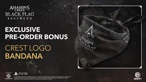 Assassin's Creed Black Flag Resynced PRE-ORDER BONUS (Crest Logo Bandana)