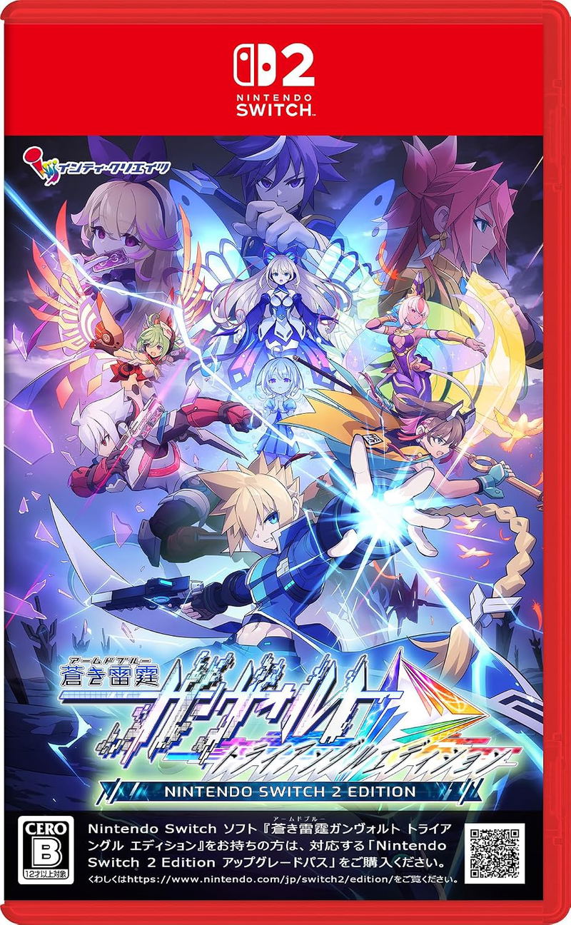 Azure Striker Gunvolt Trilogy Enhanced (Multi-Language) <span class="ext" style="background-color: #00e206; color: #FFFFFF;">Game Cart</span> image 1