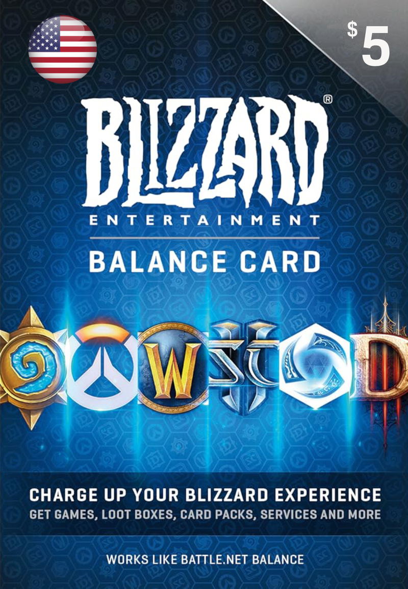 บัตรของขวัญ Blizzard (USD 5) | บัญชี USบัตรของขวัญ BATTLENЕТ USD 5บัตรเกม Battlenет (USD 5)บัตรของขวัญ Battlenет $5บัตรเกม Battlenет USD 5บัตรของขวัญ Battle.net (USD 5)Blizzard <span class="ext ext_digital">digital</span> image 1