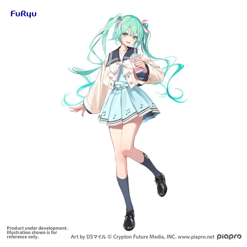 Hatsune Miku Sweet School Life Figure Pure Ver. image 1