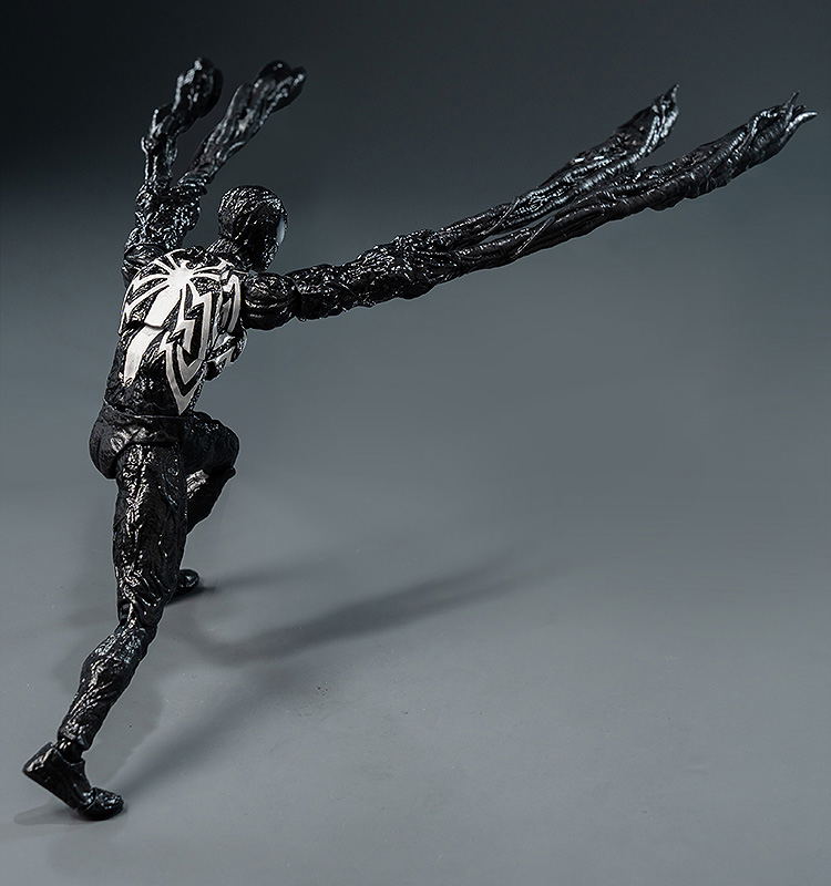 Marvel's Spider-Man 2 1/12 Scale Pre-Painted Action Figure: DLX Spider-Man Symbiote Suit (Peter Parker) Standard Edition image 12