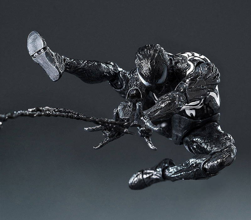 Marvel's Spider-Man 2 1/12 Scale Pre-Painted Action Figure: DLX Spider-Man Symbiote Suit (Peter Parker) Standard Edition image 15