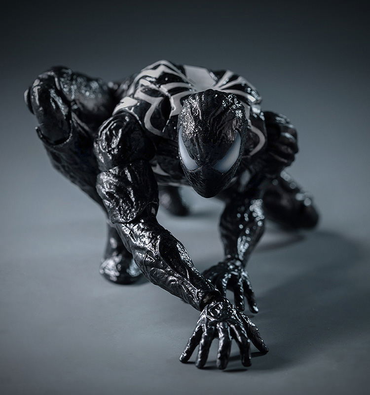 Marvel's Spider-Man 2 1/12 Scale Pre-Painted Action Figure: DLX Spider-Man Symbiote Suit (Peter Parker) Standard Edition image 7