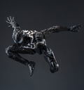Marvel's Spider-Man 2 1/12 Scale Pre-Painted Action Figure: DLX Spider-Man Symbiote Suit (Peter Parker) Standard Edition thumbnail 8