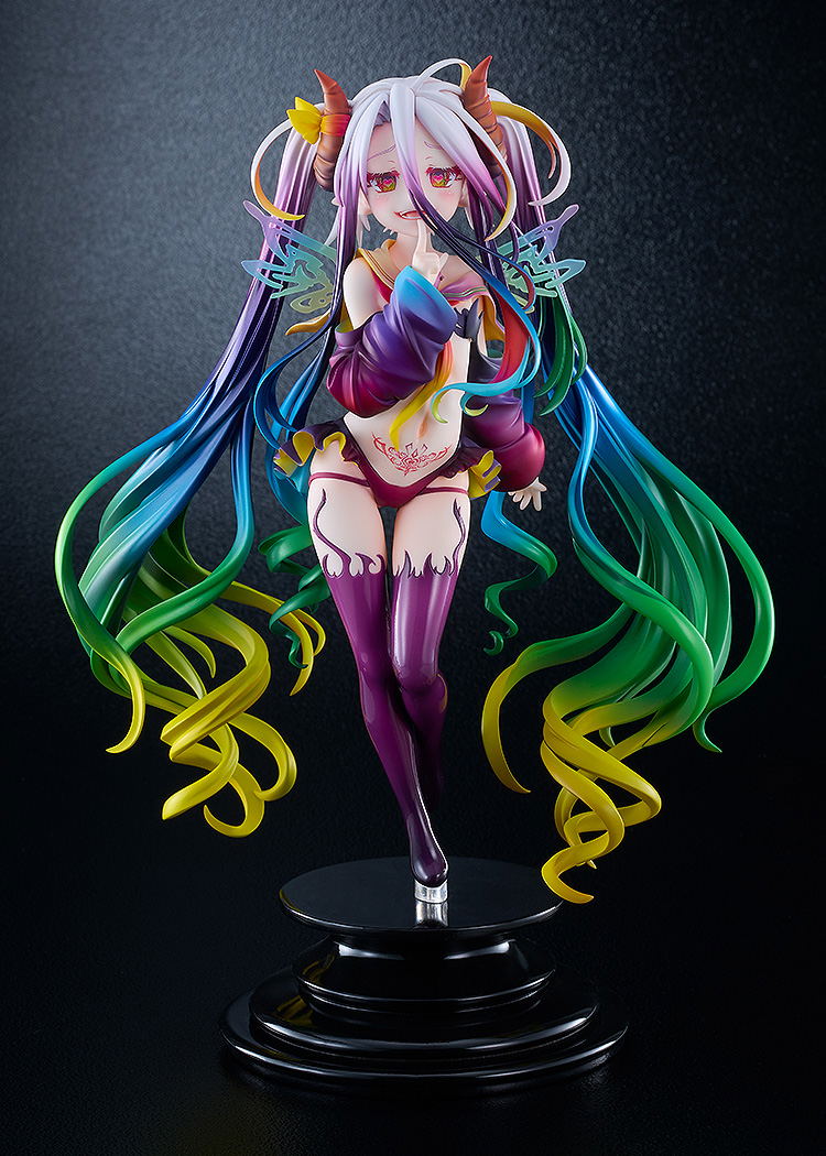 No Game No Life 1/7 Scale Pre-Painted Figure: Black Shiro image 2