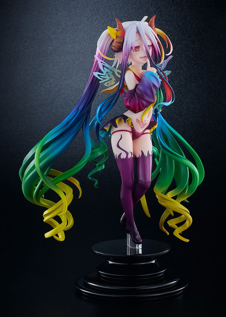 No Game No Life 1/7 Scale Pre-Painted Figure: Black Shiro image 5