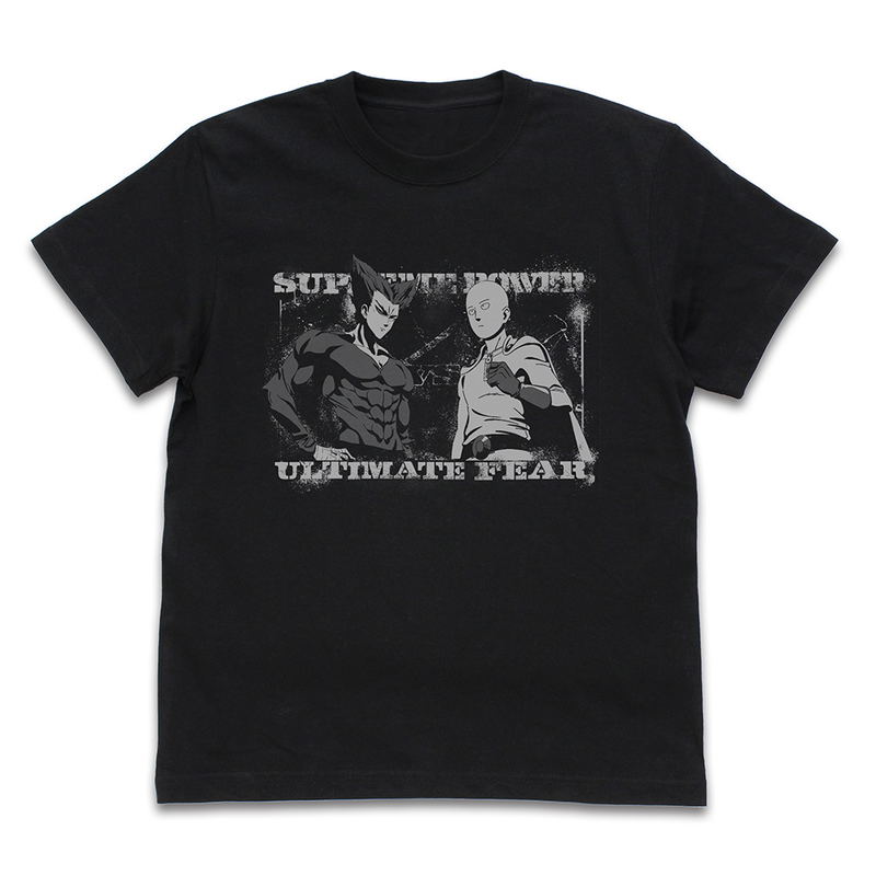 One-Punch Man - Supreme Power vs. Ultimate Fear T-shirt (Black | Size S) image 1