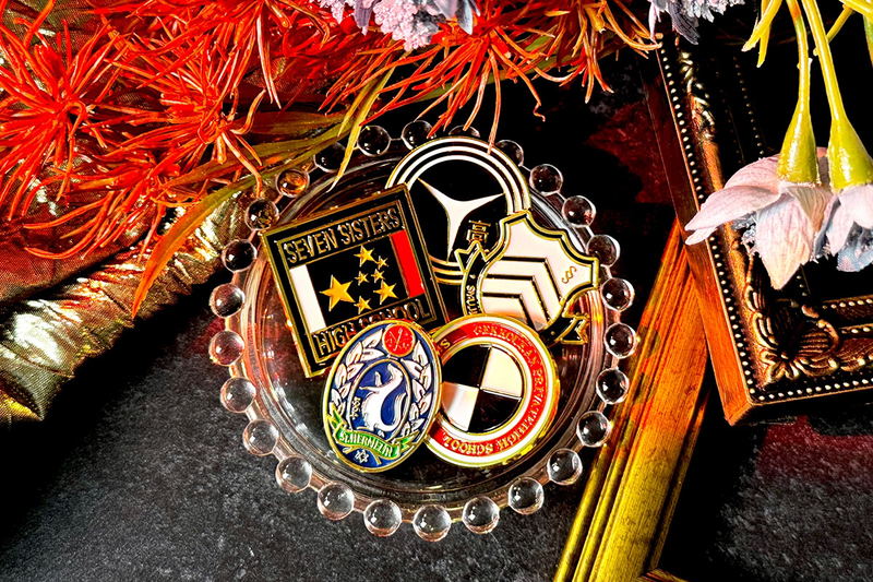 Persona 30th Anniversary School Emblem Pin Badge Set image 3