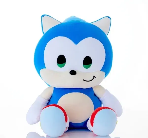 Sonic & Friends Mochifuwa Plush Sonic (L) image 1