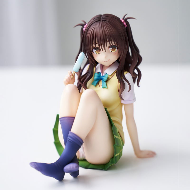 To Love-Ru Darkness Pre-Painted Figure: School Uniform Series Yuki Mikan High School Student Ver. (Re-run) image 14